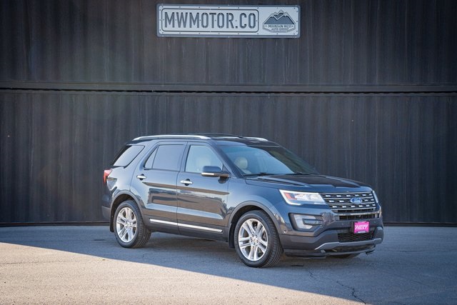 Used 2017 Ford Explorer Limited with VIN 1FM5K8F89HGA43052 for sale in Preston, ID