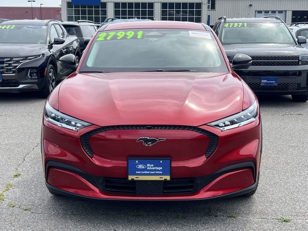 Certified 2023 Ford Mustang Mach-E Select AWD with VIN 3FMTK1S58PMB02090 for sale in Westbrook, ME