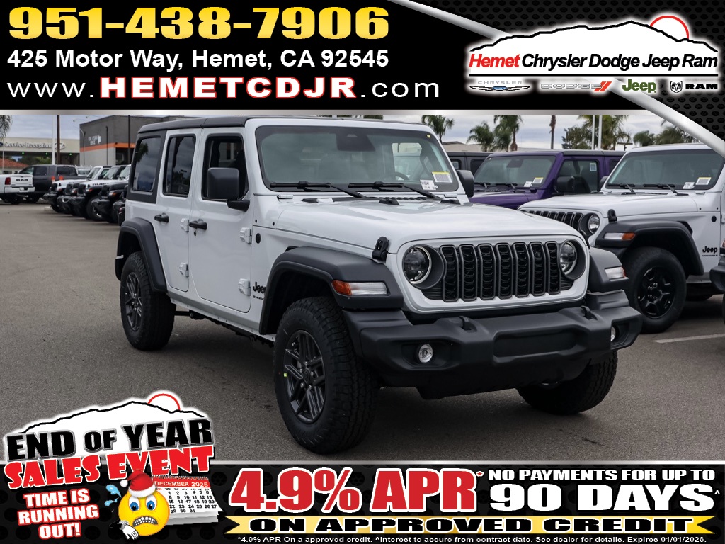 2026 Jeep Wrangler 4-Door Sport S's photo