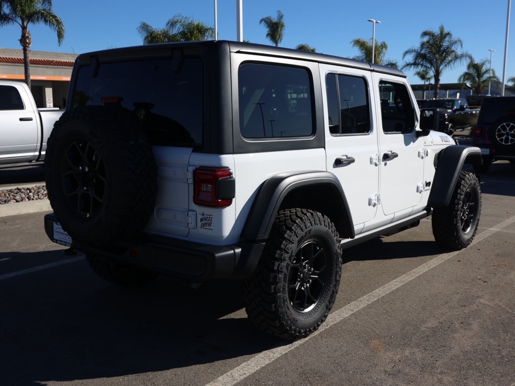 New 2026 Bright White Clear-Coat Exterior Paint Jeep Willys image 3