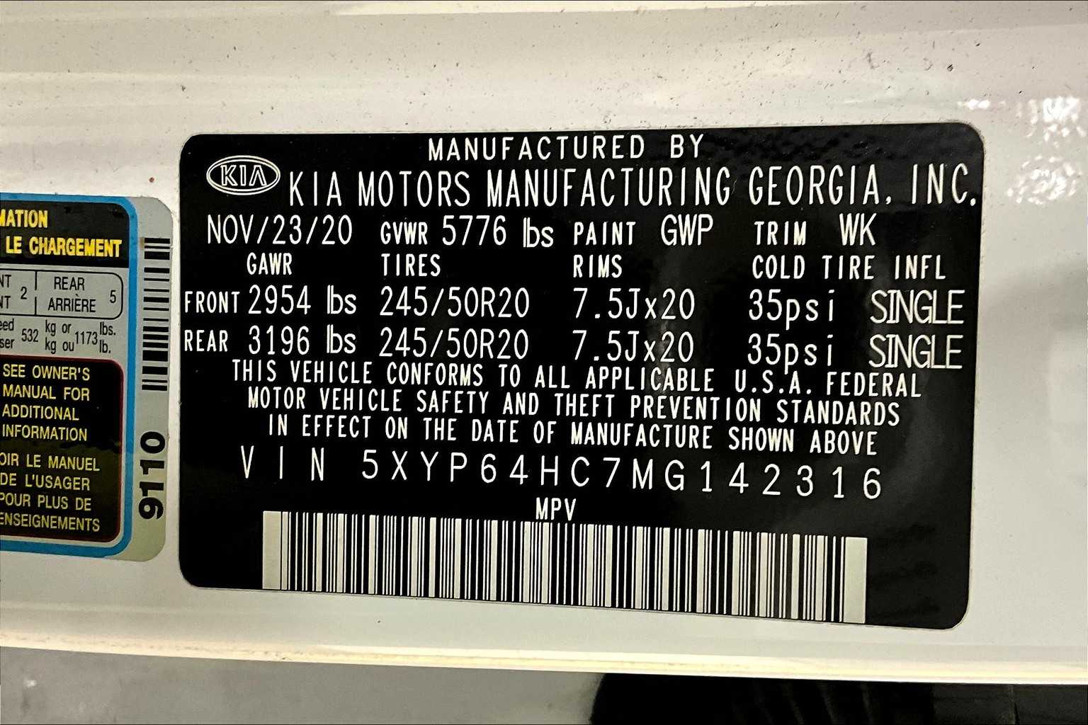 2021 Kia Telluride S photo 25