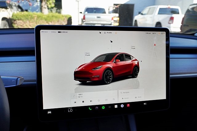 Used 2023 Red Tesla Long Range image 24