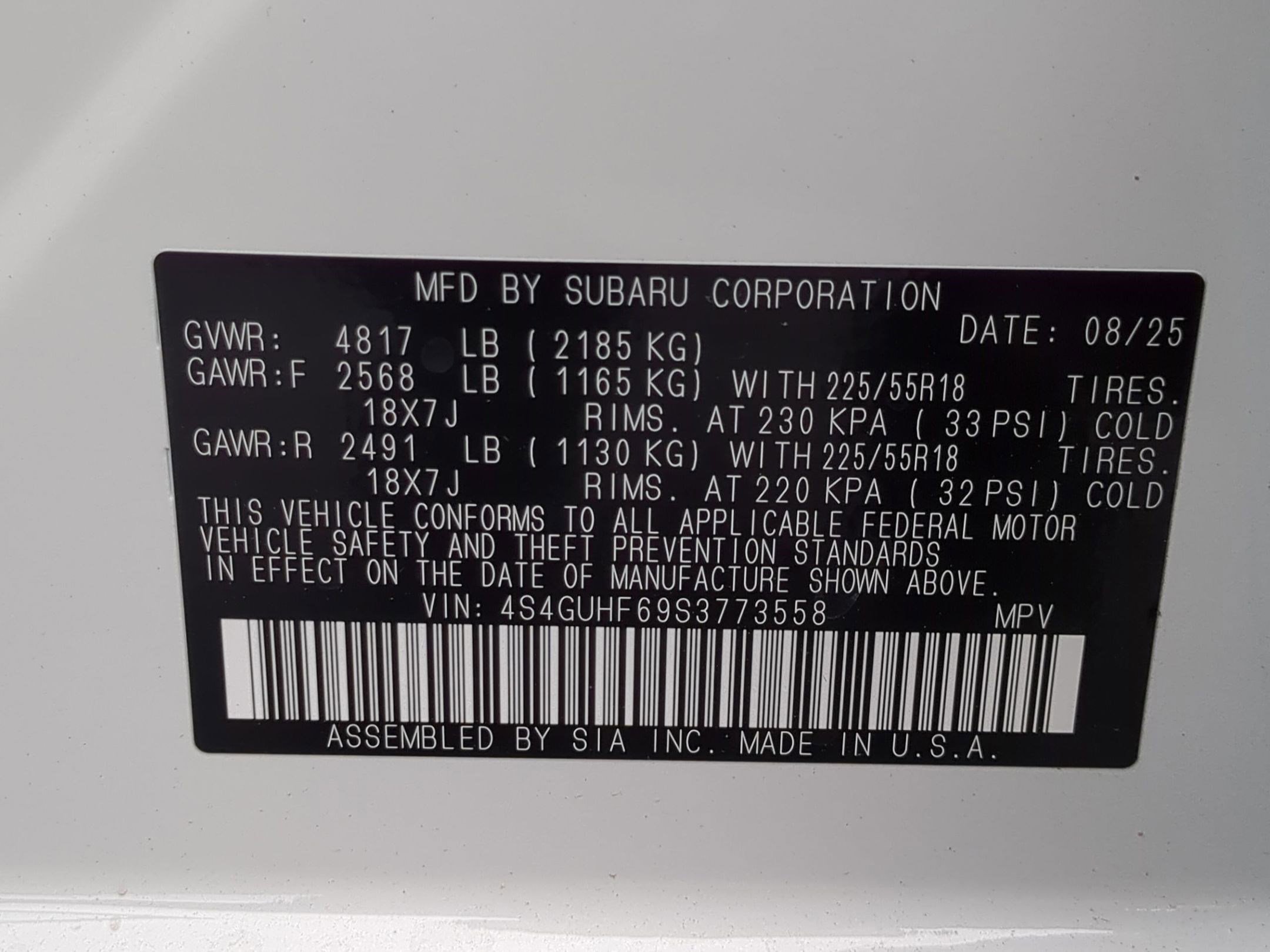 2025 Subaru Crosstrek Sport photo 18