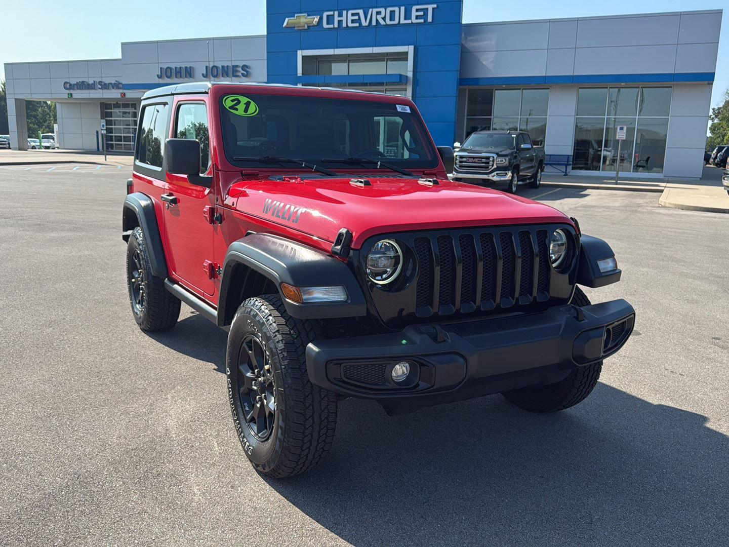 2021 Jeep Wrangler Willys photo 2