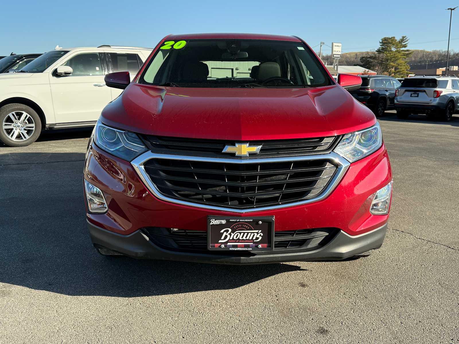 Used 2020 Chevrolet Equinox LT with VIN 2GNAXKEV3L6100399 for sale in Elkader, IA