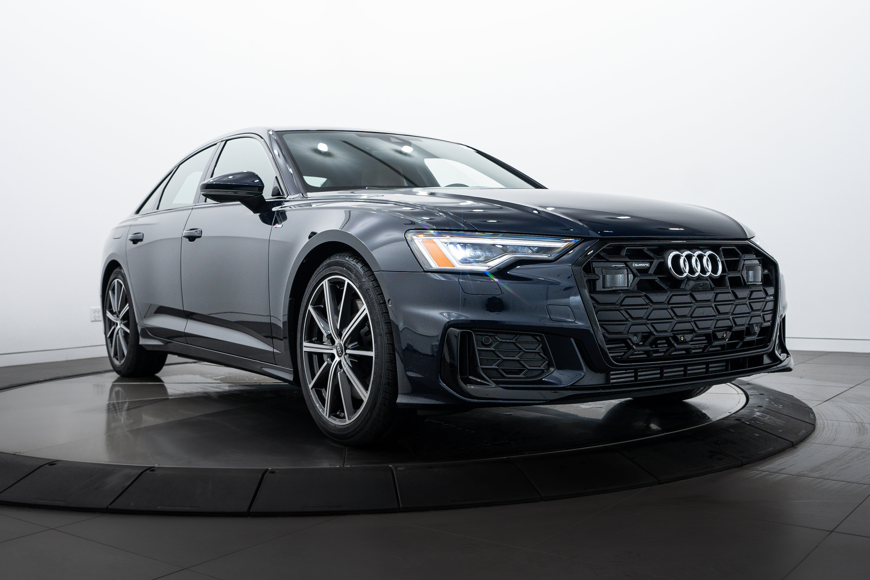 New 2025 Blue Audi Premium Plus image 1