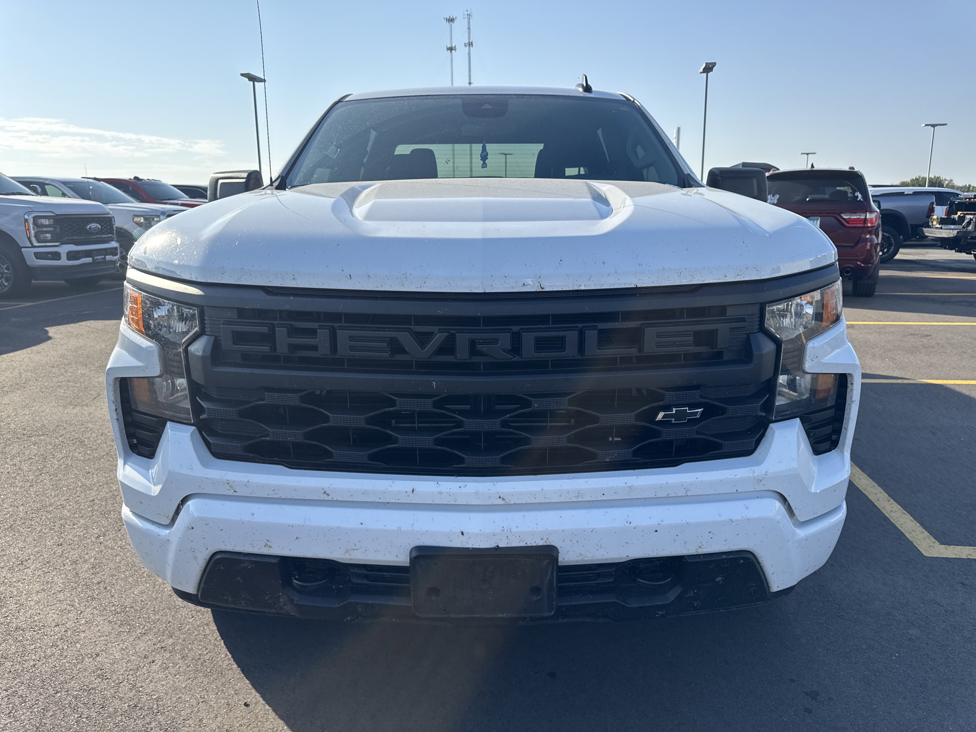 Used 2025 Chevrolet Silverado 1500 Custom with VIN 1GCPKBEK8SZ119797 for sale in Saint Charles, Minnesota