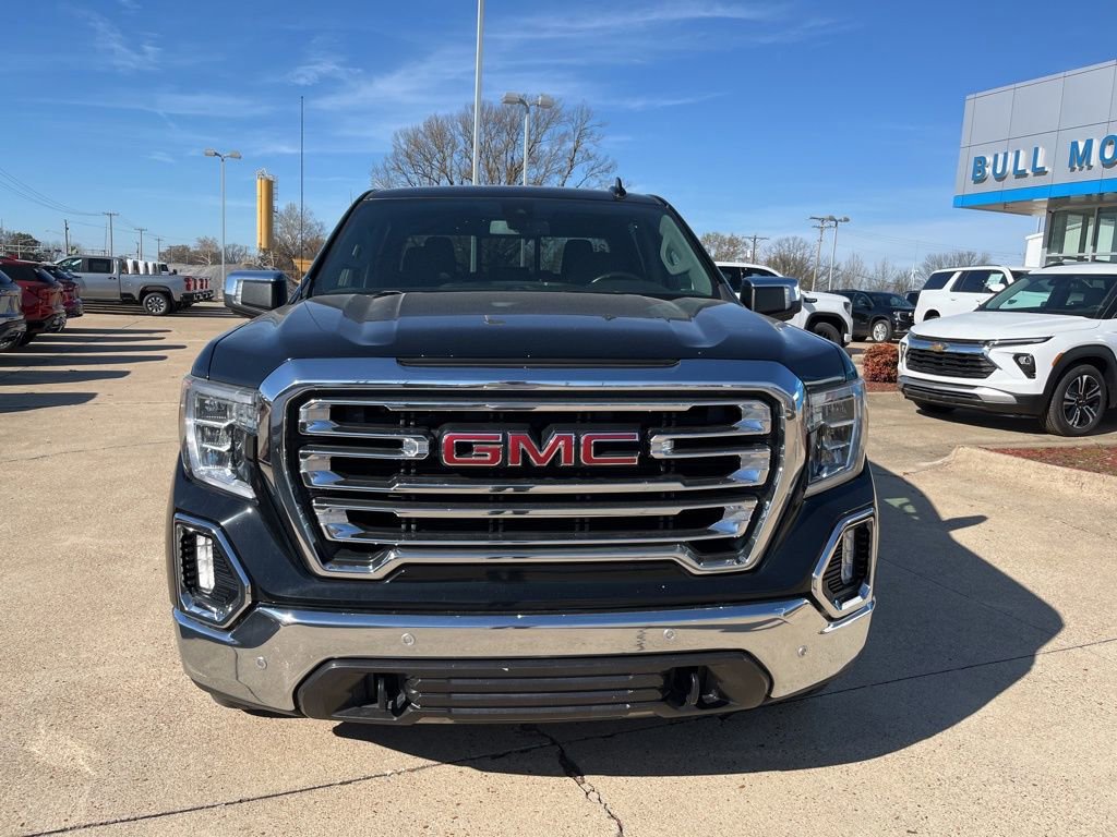 Used 2021 GMC Sierra 1500 SLT with VIN 3GTU9DED9MG124957 for sale in Little Rock