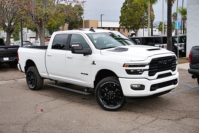 New 2026 Bright White Clear-Coat Exterior Paint RAM Laramie image 3