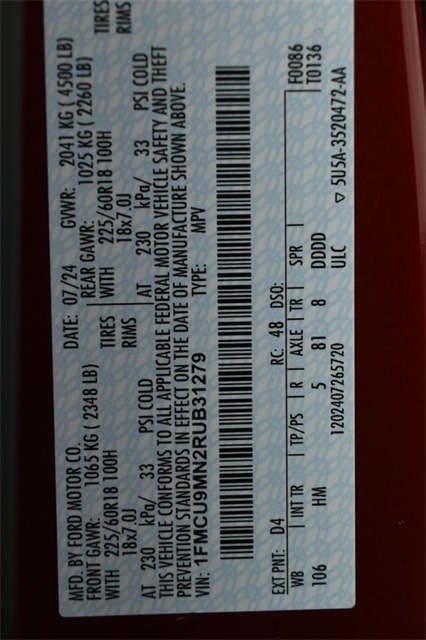 2024 FORD ESCAPE - Image 36