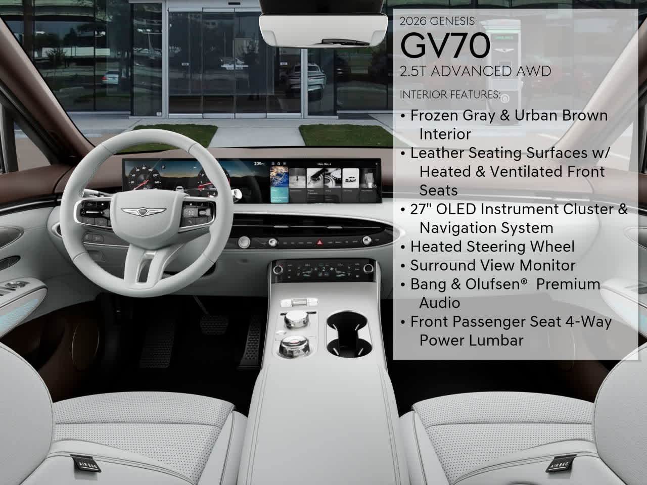 2026 Genesis GV70 2.5T Advanced photo 16