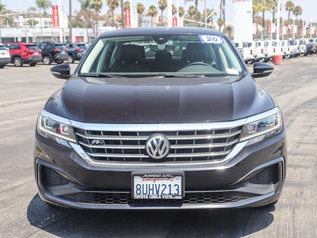 Used 2020 Volkswagen Passat R-Line with VIN 1VWMA7A36LC026134 for sale in Chula Vista, CA