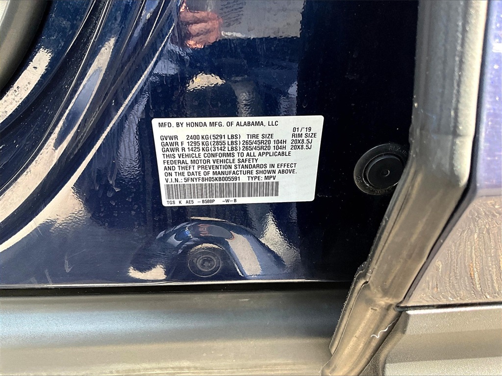 2019 Honda Passport Elite photo 33