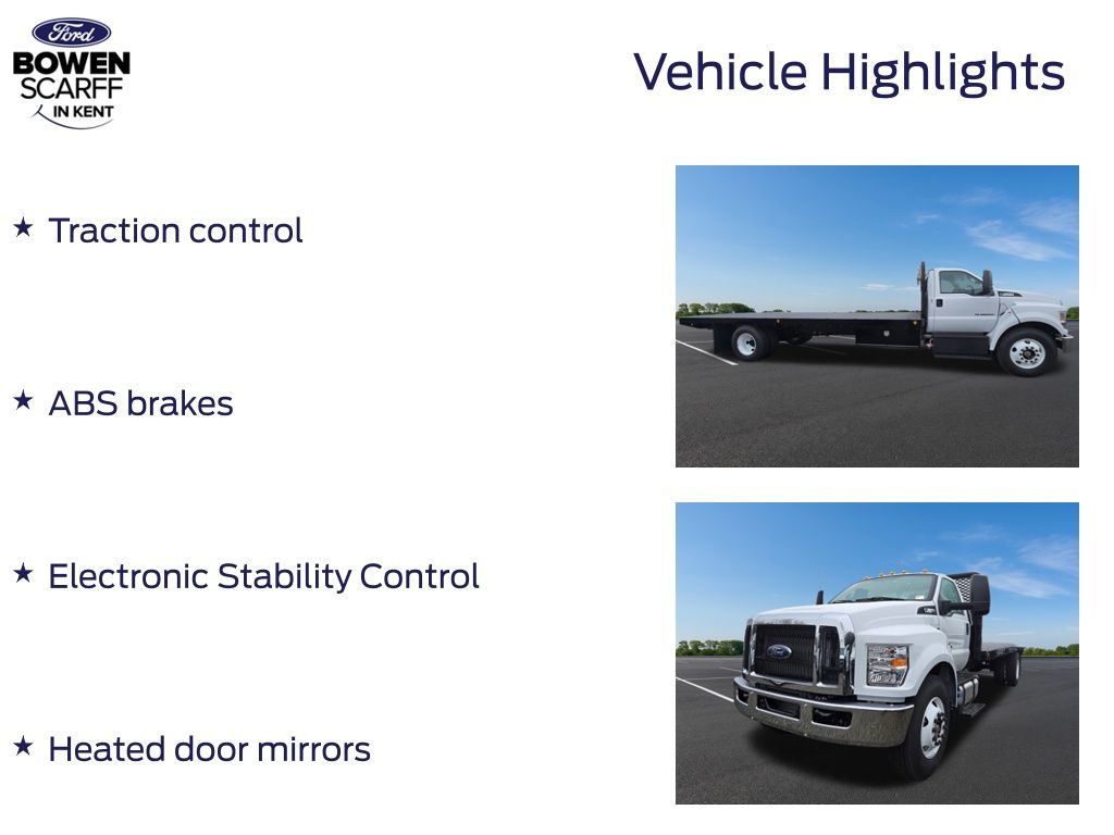 New 2025 Oxford White Ford Platform Body image 3