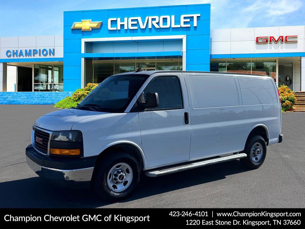 Used 2022 Summit White GMC Work Van image 1