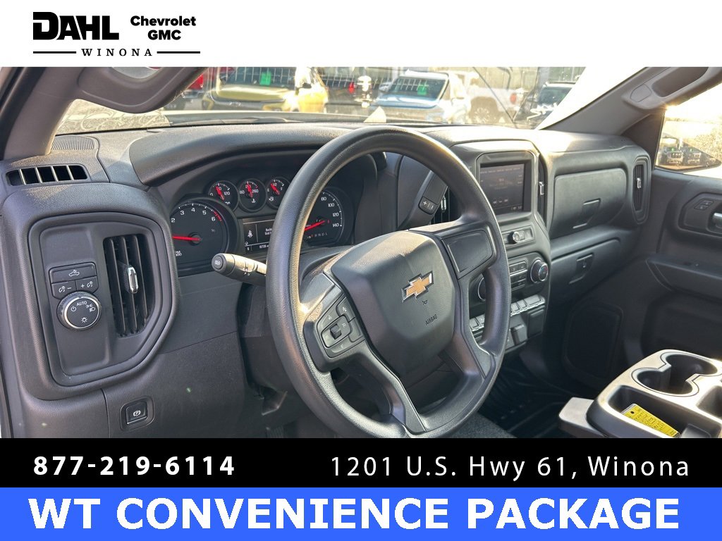Used 2024 Chevrolet Silverado 1500 Work Truck with VIN 3GCNAAED9RG336808 for sale in Winona, Minnesota
