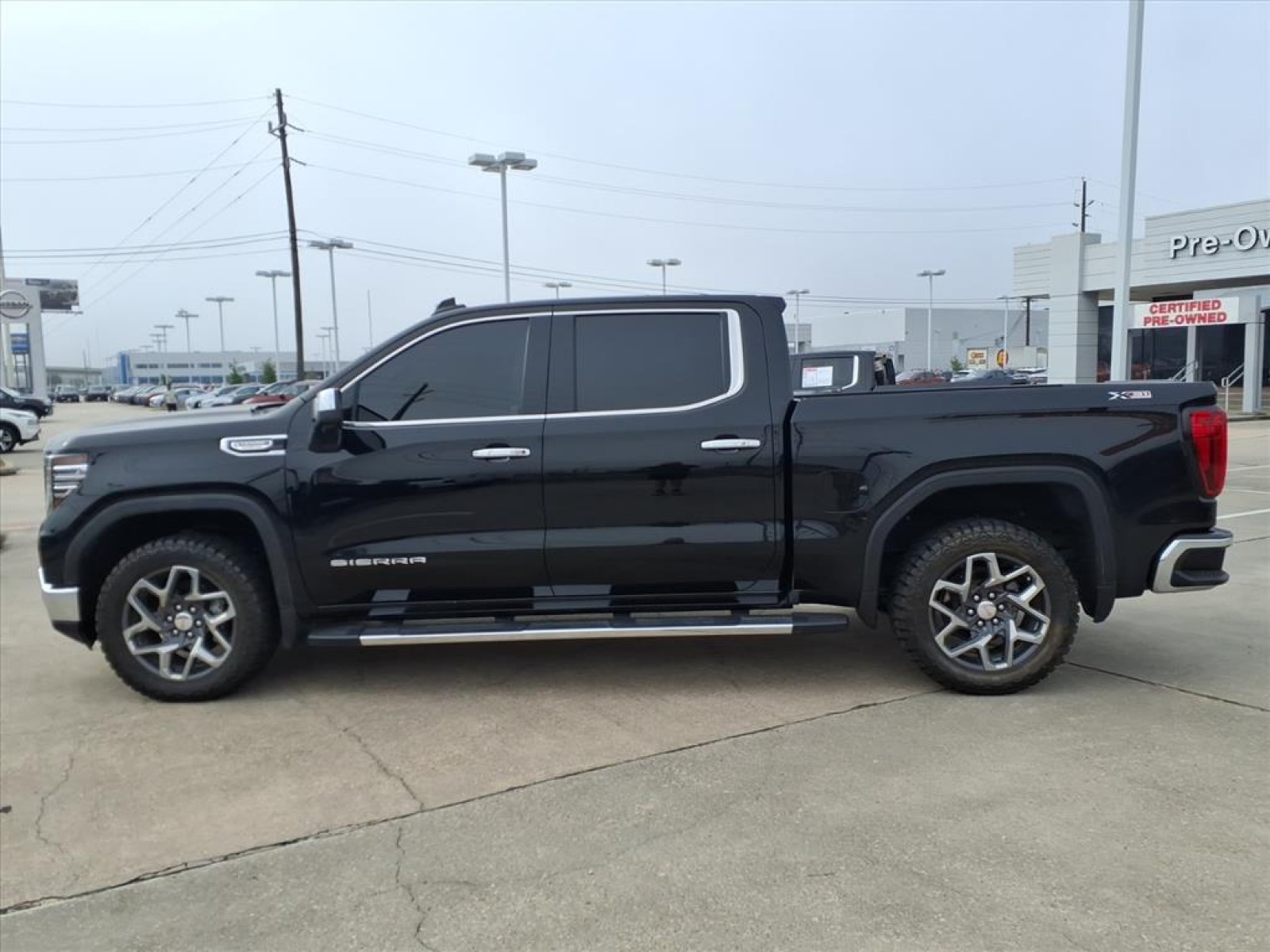 2023 GMC Sierra 1500 SLT TEXAS EDITION PREMIUM PLUS Black at Robbins Nissan