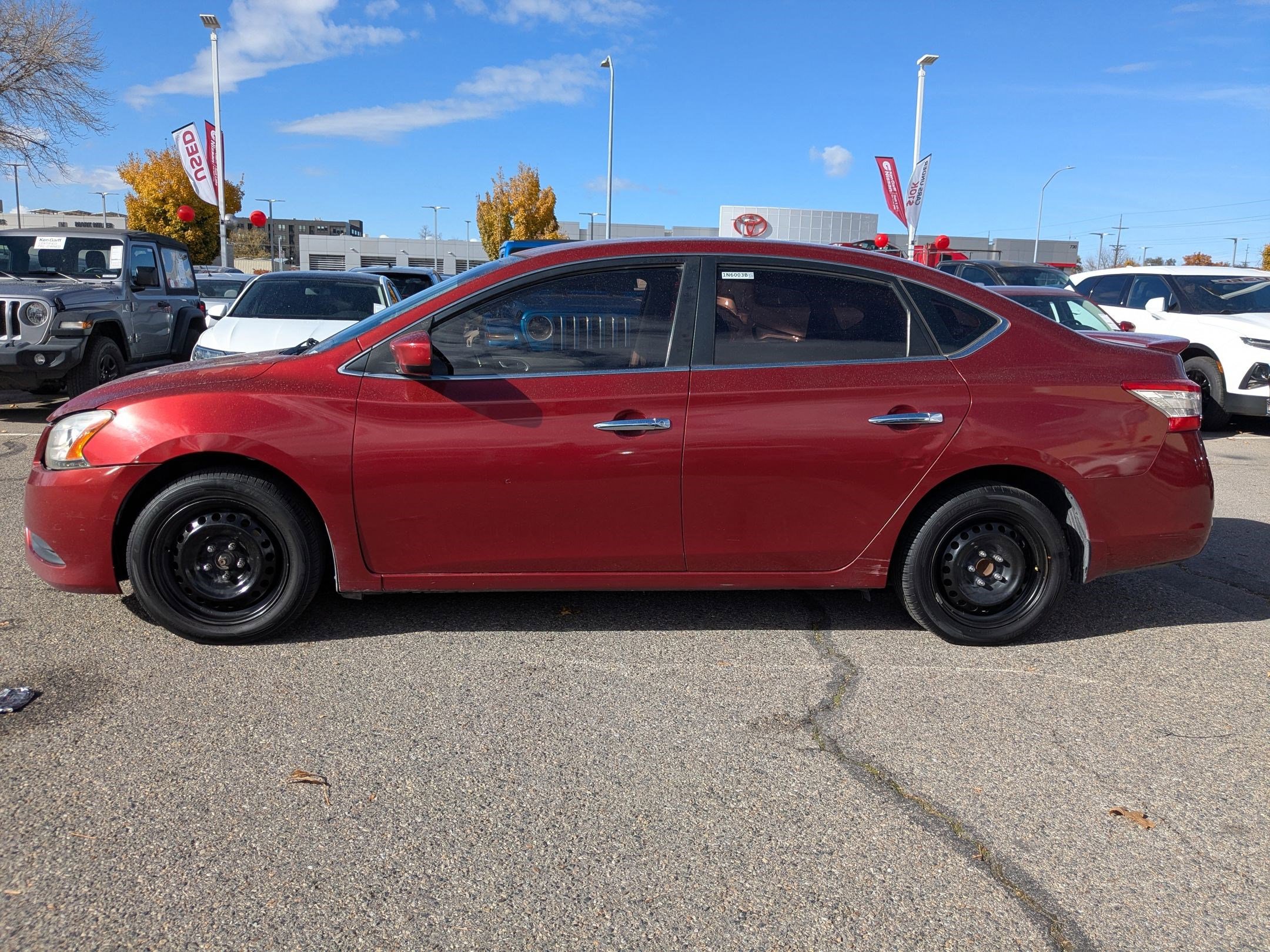 Used 2015 Nissan Sentra SV with VIN 3N1AB7AP7FY283095 for sale in Salt Lake City, UT