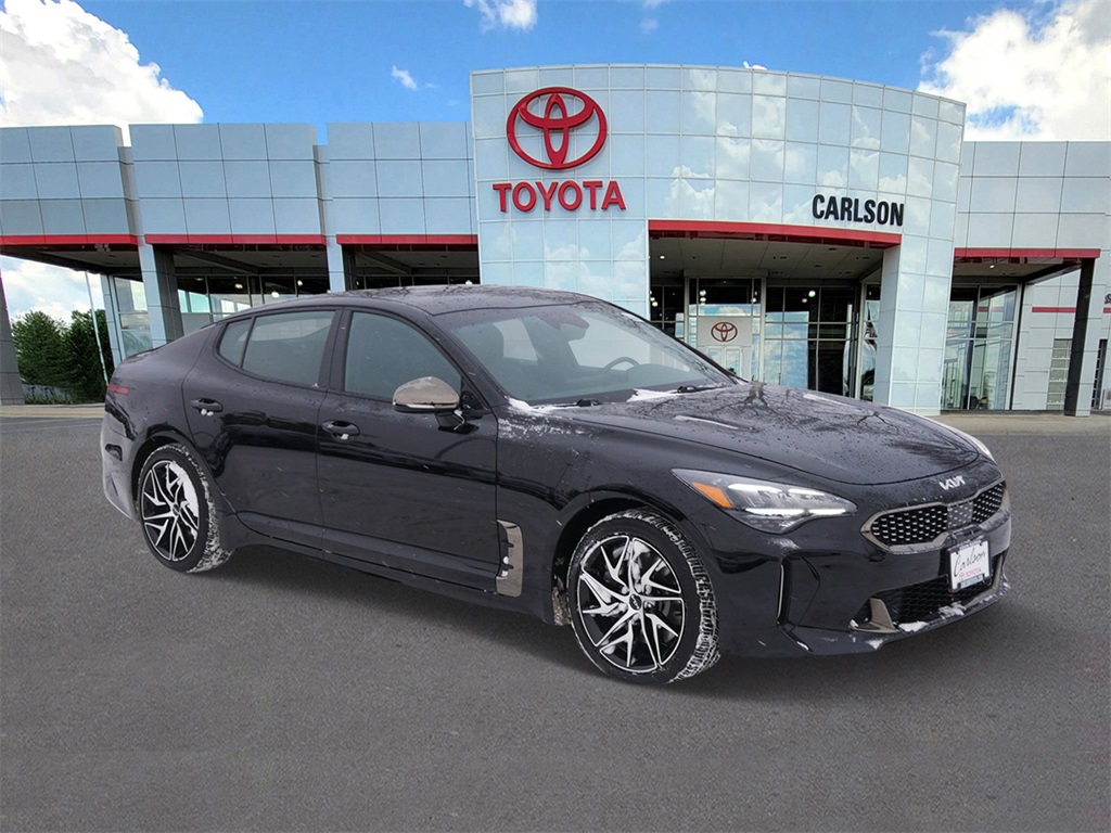 Used 2023 Kia Stinger GT-Line with VIN KNAE35LD9P6136608 for sale in Minneapolis, Minnesota