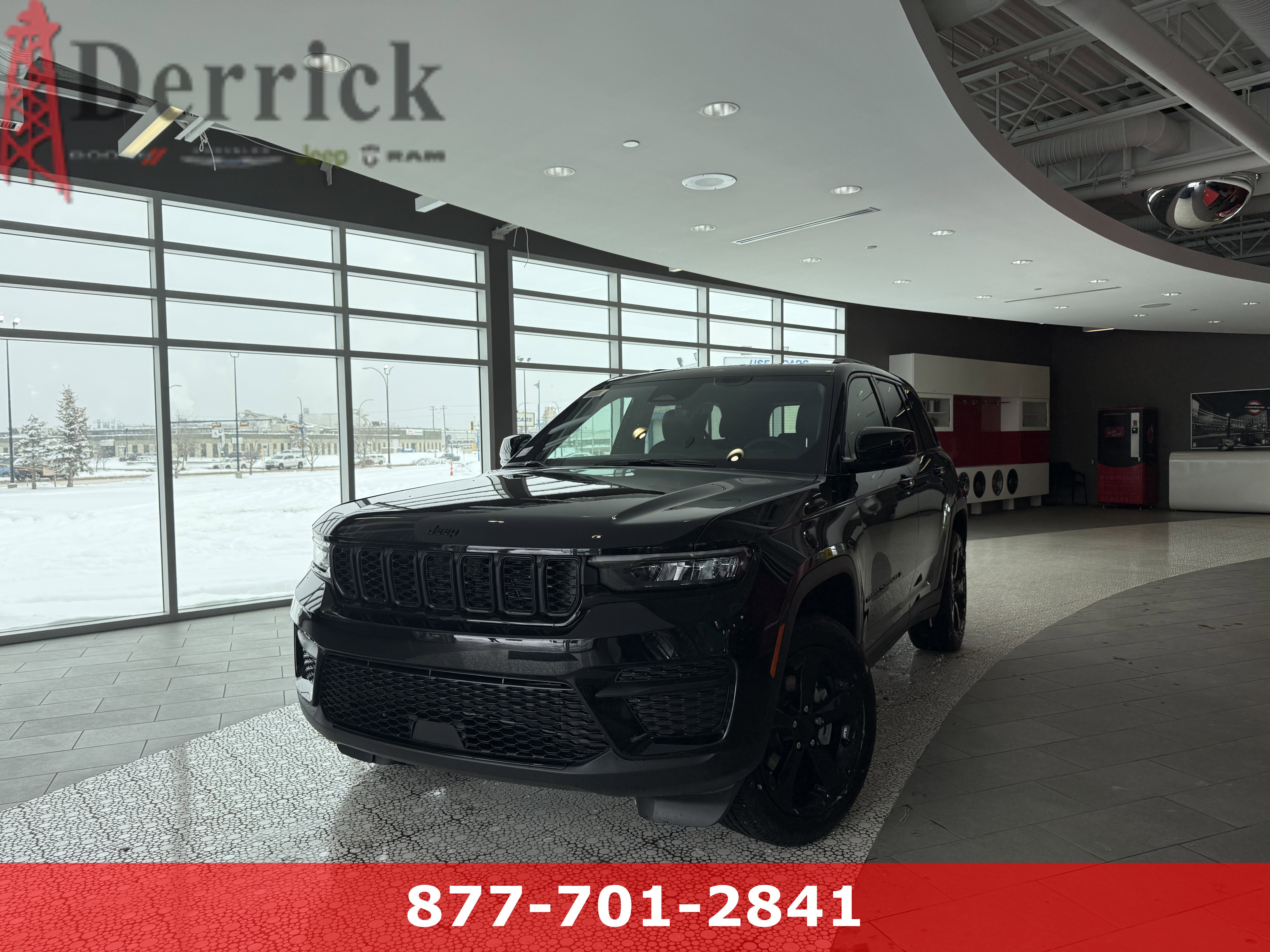 New 2025 Diamond Black Crystal Pearl Jeep Altitude image 1