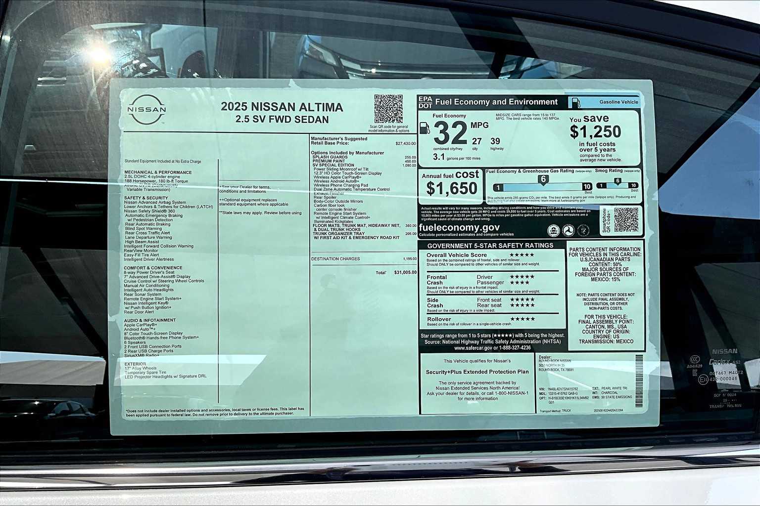 2025 Nissan Altima SV photo 18