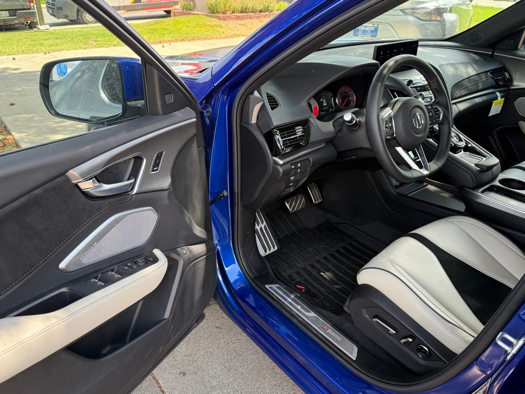 Certified Used 2025 Apex Blue Pearl Acura SH-AWD A-SPEC image 1