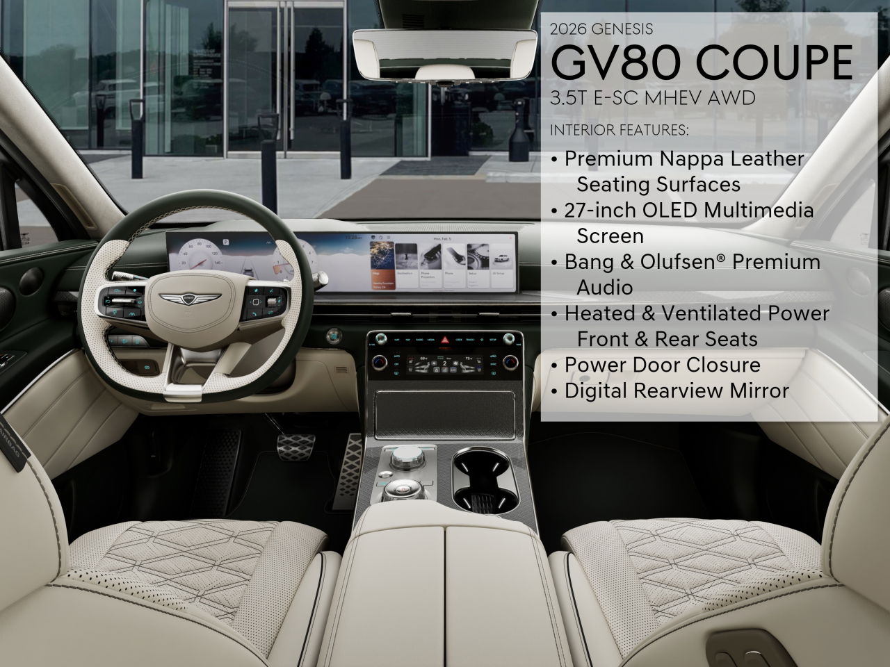 2026 Genesis GV80 Coupe 3.5T photo 14