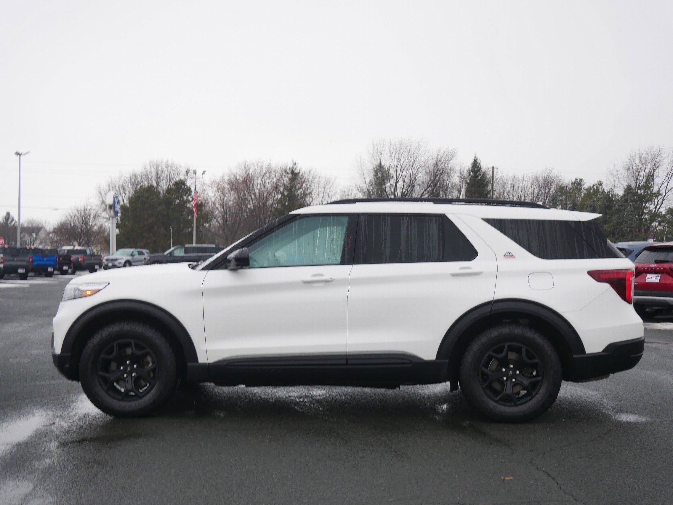 Used 2023 Ford Explorer TIMBERLINE with VIN 1FMSK8JH5PGA24166 for sale in Hastings, Minnesota
