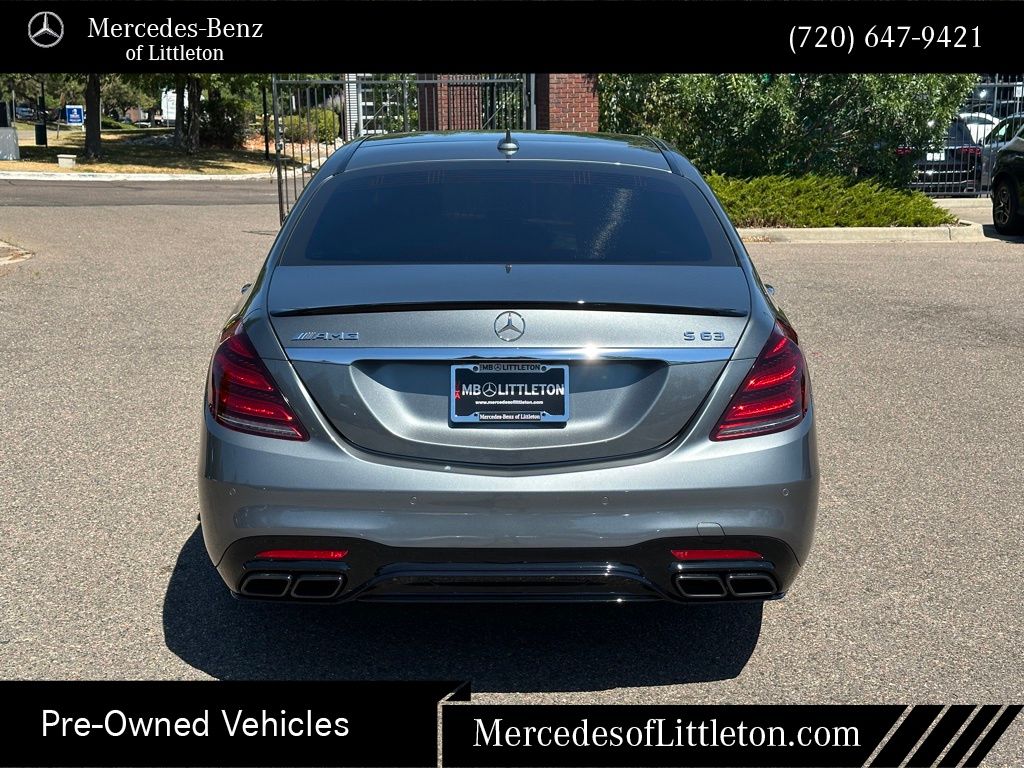 2019 Mercedes Benz S 63 AMG 4MATIC photo 2