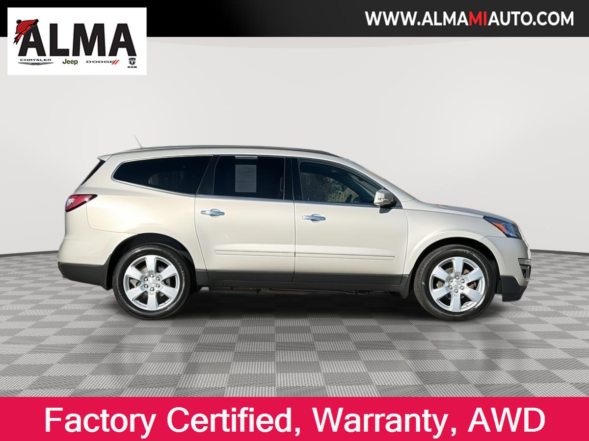 Certified 2017 Chevrolet Traverse Premier with VIN 1GNKVJKD9HJ202977 for sale in St. Louis, MI