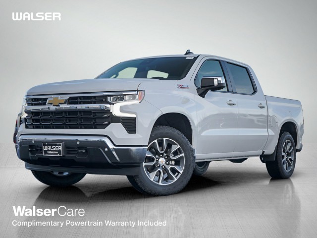 New 2025 Chevrolet Silverado 1500 LT Crew Cab in White Bear