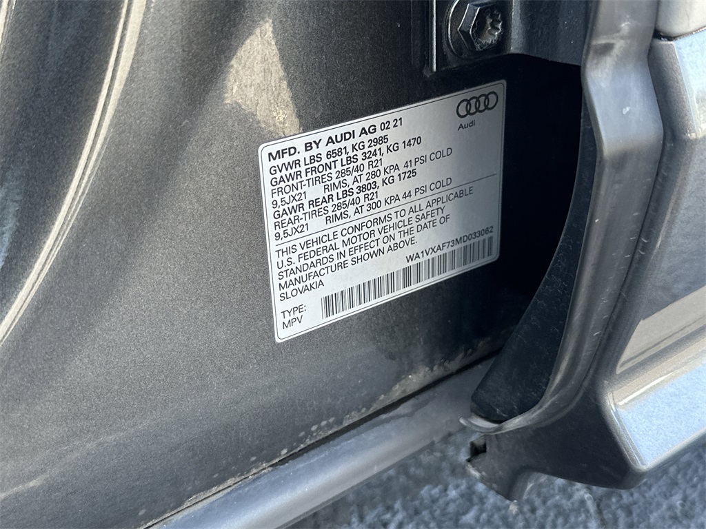 2021 AUDI Q7 - Image 26