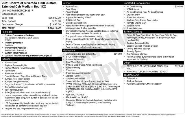 2021 Chevrolet Silverado 1500 Custom's photo