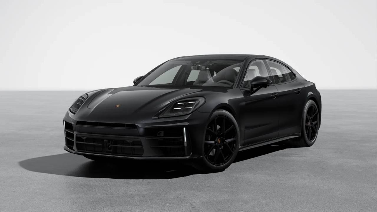New 2025 Jet Black Metallic Porsche 4 image 1
