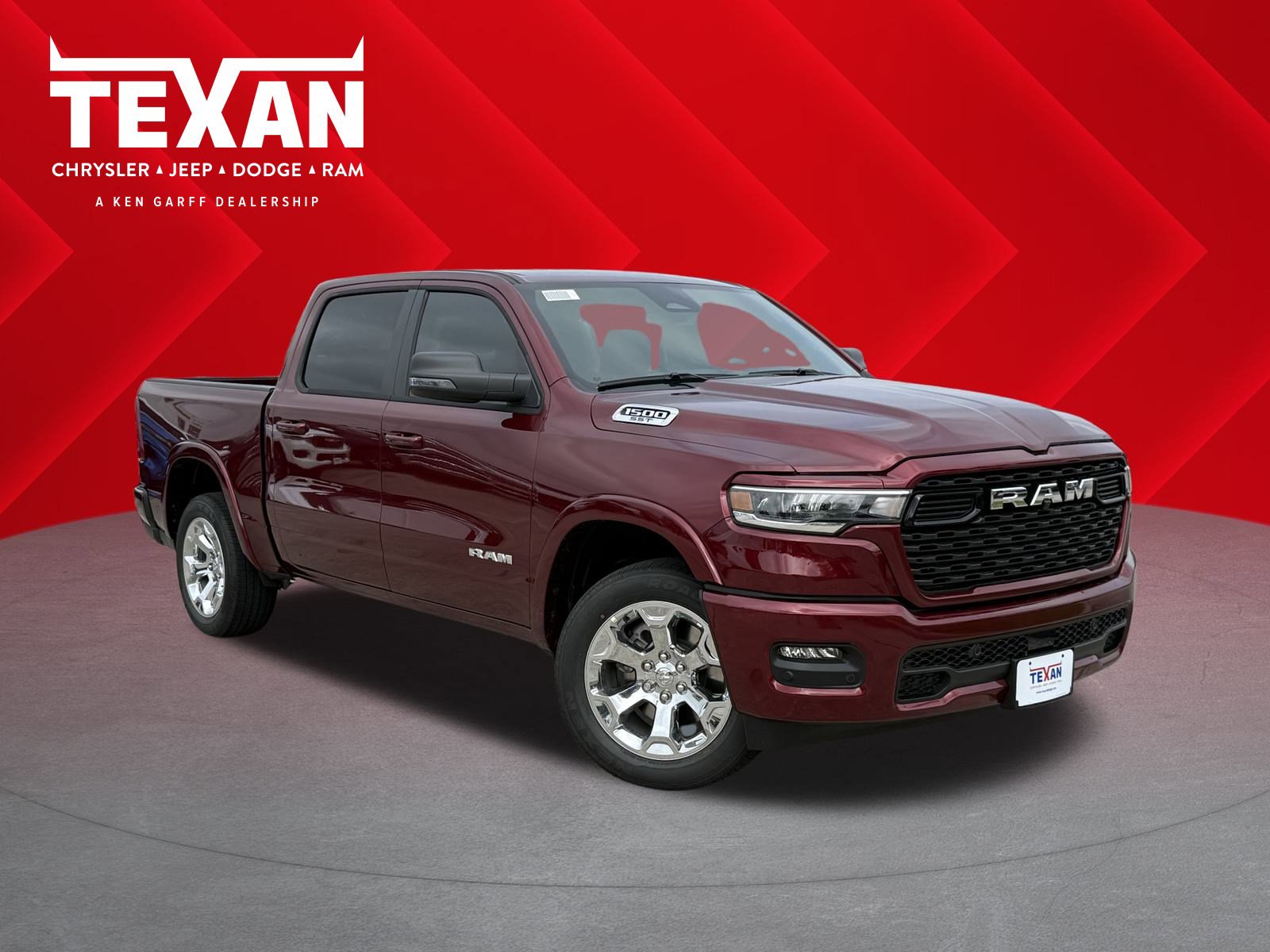 New 2025 Ram 1500 Lone Star Crew Cab Pickup in Humble #SN698497