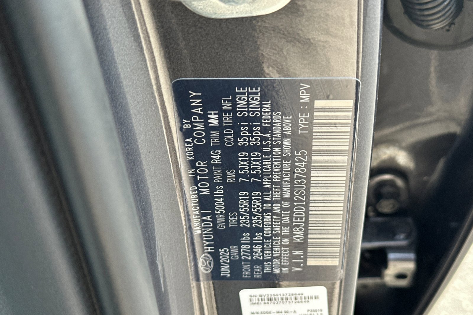 2025 Hyundai Tucson Hybrid Limited Sport photo 24