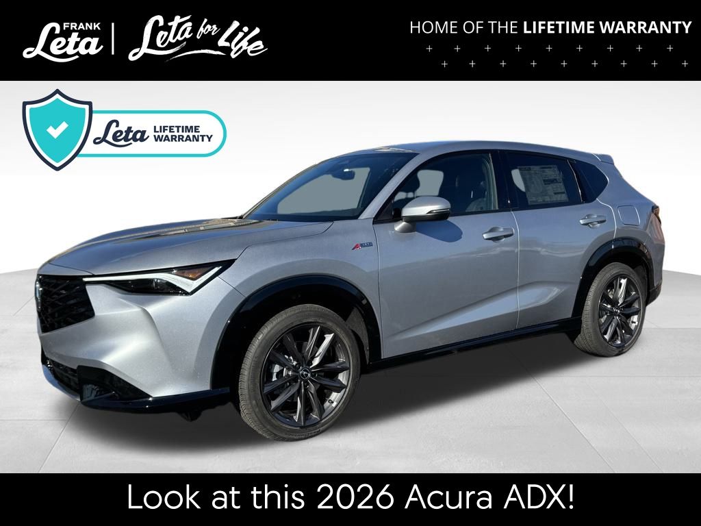 New 2026 Acura ADX w/A-Spec Package 4D Sport Utility's photo