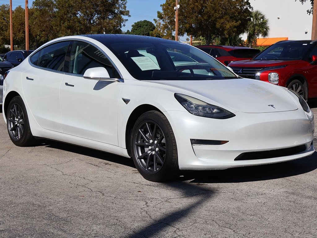 Used 2020 Tesla Model 3 Base with VIN 5YJ3E1EB5LF636871 for sale in Miami, FL