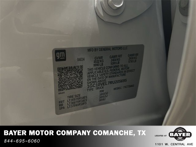 2024 Chevrolet Silverado EV Work Truck photo 4