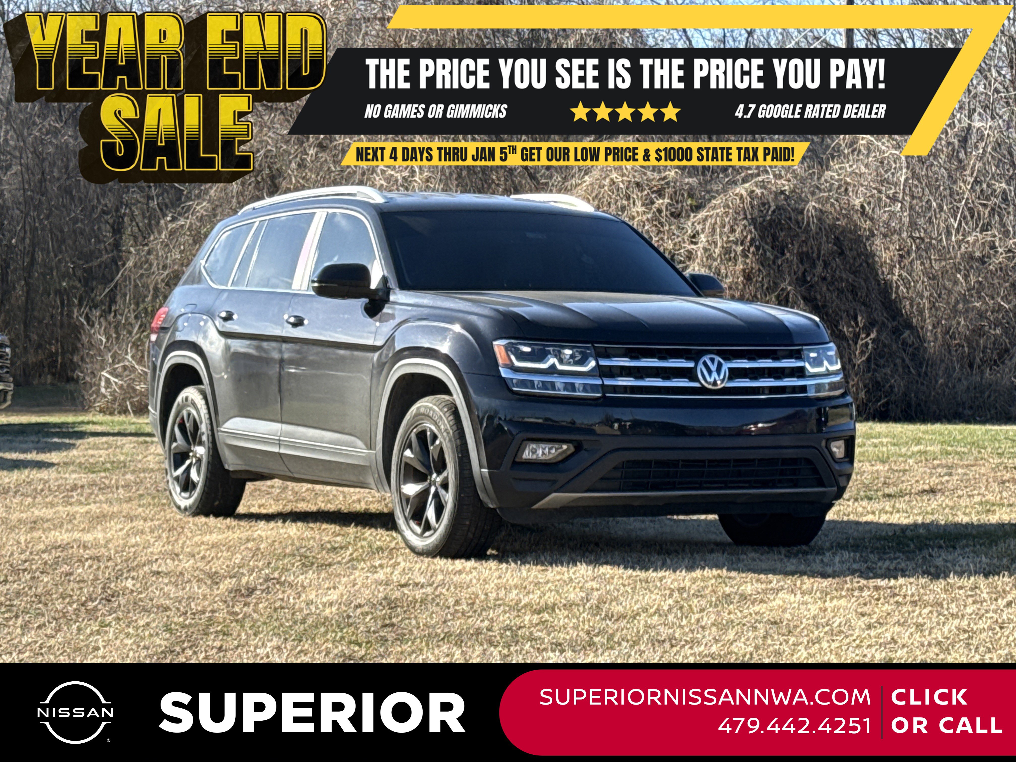 2018 Volkswagen Atlas SE's photo