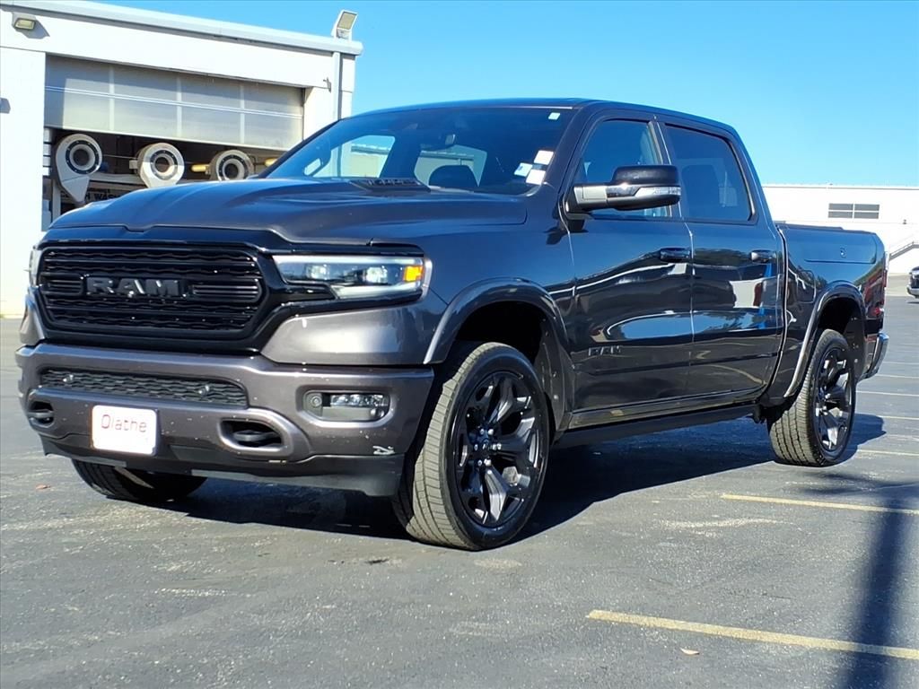 Used 2022 RAM Ram 1500 Pickup Limited with VIN 1C6SRFHT4NN120188 for sale in Kansas City