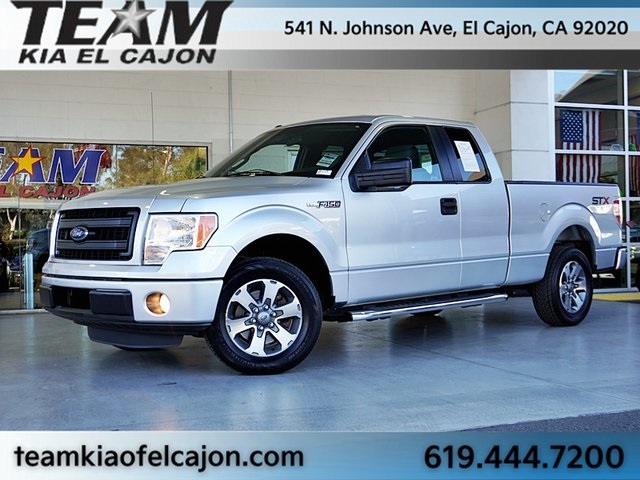 Used 2014 Ford F-150 STX with VIN 1FTEX1CM9EFC92466 for sale in El Cajon, CA