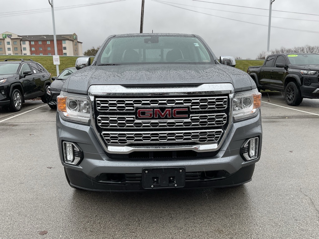 Used 2021 GMC Canyon Denali with VIN 1GTG6EEN3M1122589 for sale in Kansas City