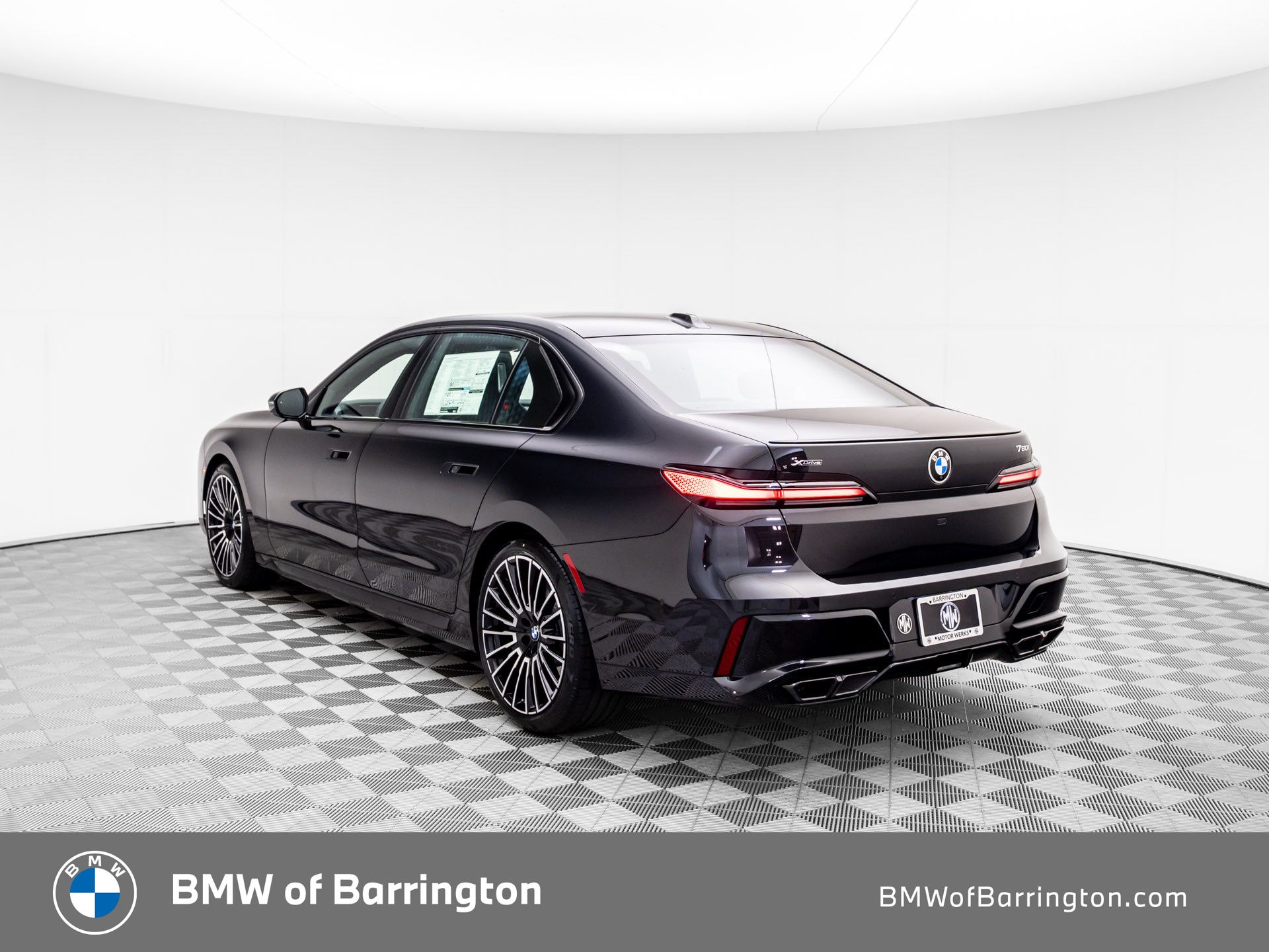 New 2025 Black Sapphire Metallic BMW 760i xDrive image 3