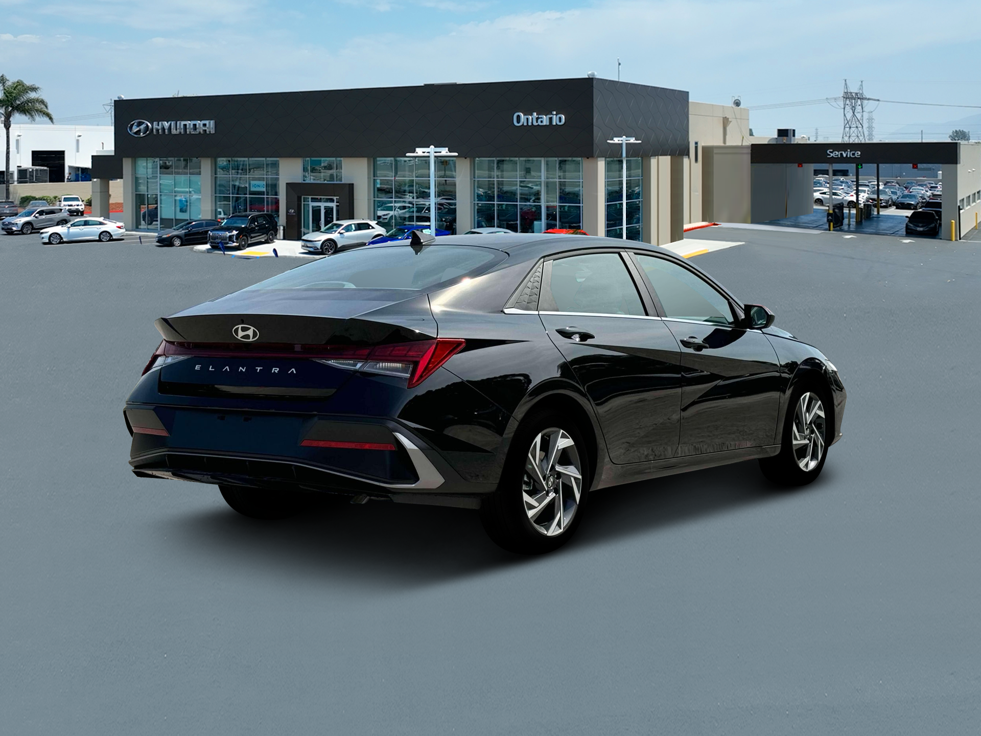 New 2025 Abyss Black Hyundai SEL Convenience image 7