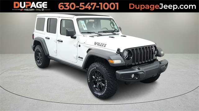 PRE-OWNED 2021 JEEP WRANGLER UNLIMITED WILLYS 4WD