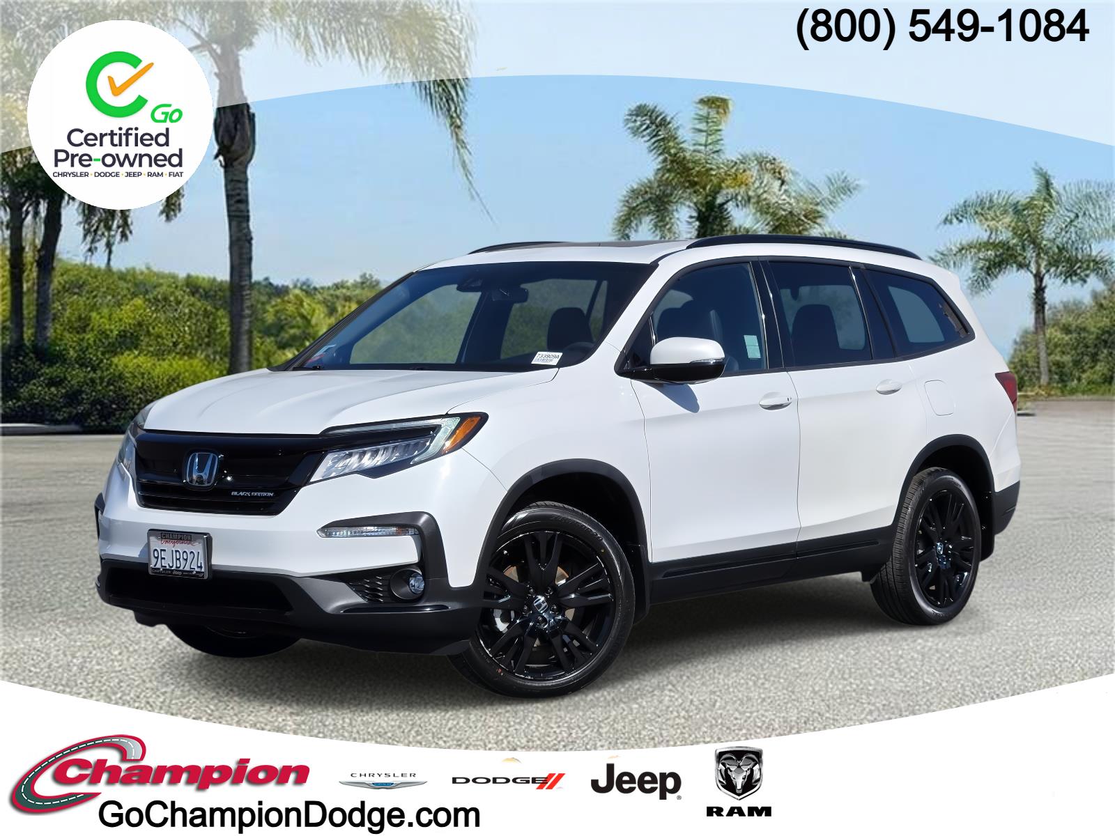 2022 Honda Pilot Black Edition's photo