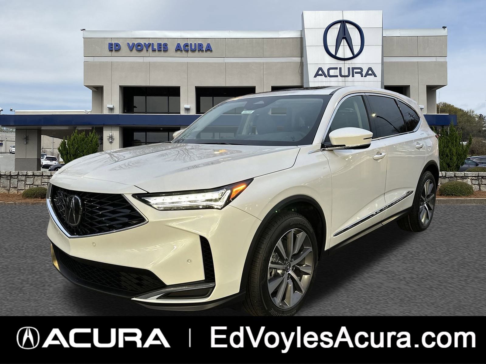 New 2025 Platinum White Pearl Acura w/Technology Package image 1