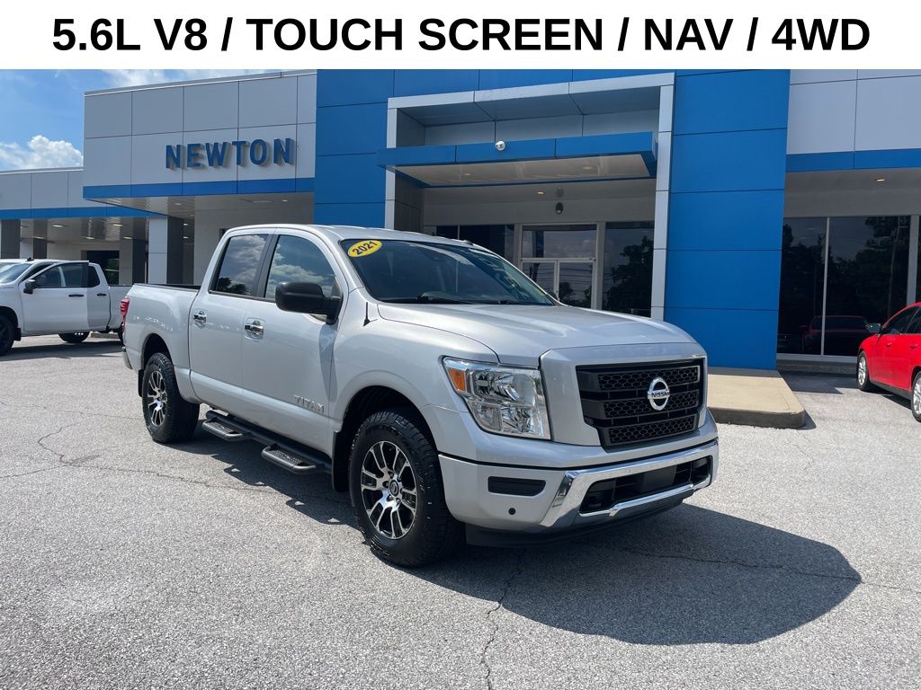 Used 2021 Silver Nissan SV image 1