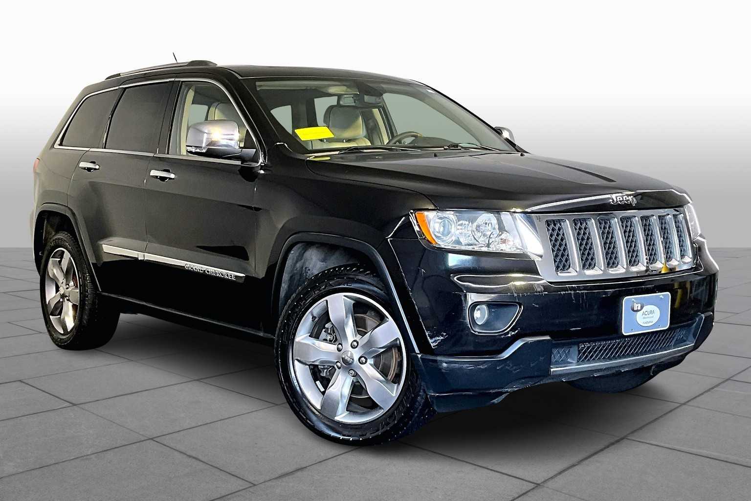 Used 2011 Jeep Grand Cherokee Overland with VIN 1J4RR6GT5BC605899 for sale in Westwood, MA